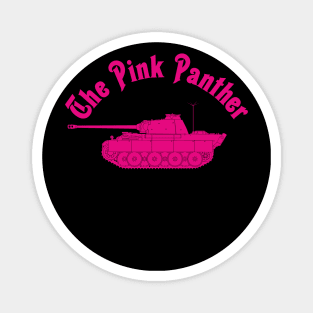 Pink Pz-V Panther Magnet